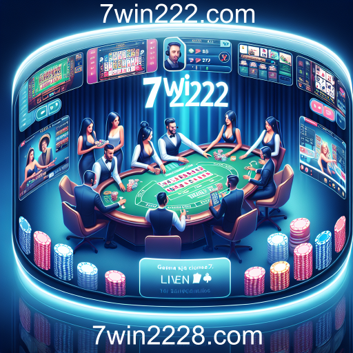 Experiência Imersiva com Jogos Ao Vivo em 7win222.com